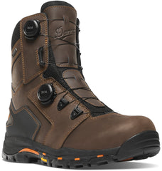 Vicious BOA 8" Brown/Orange Composite Toe (NMT) / Danner