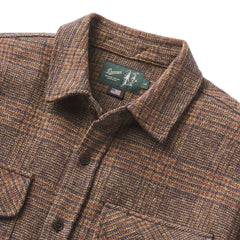 Cedar Mill Cotton Flannel Shirt Brown/Tan Tweed Plaid / Danner