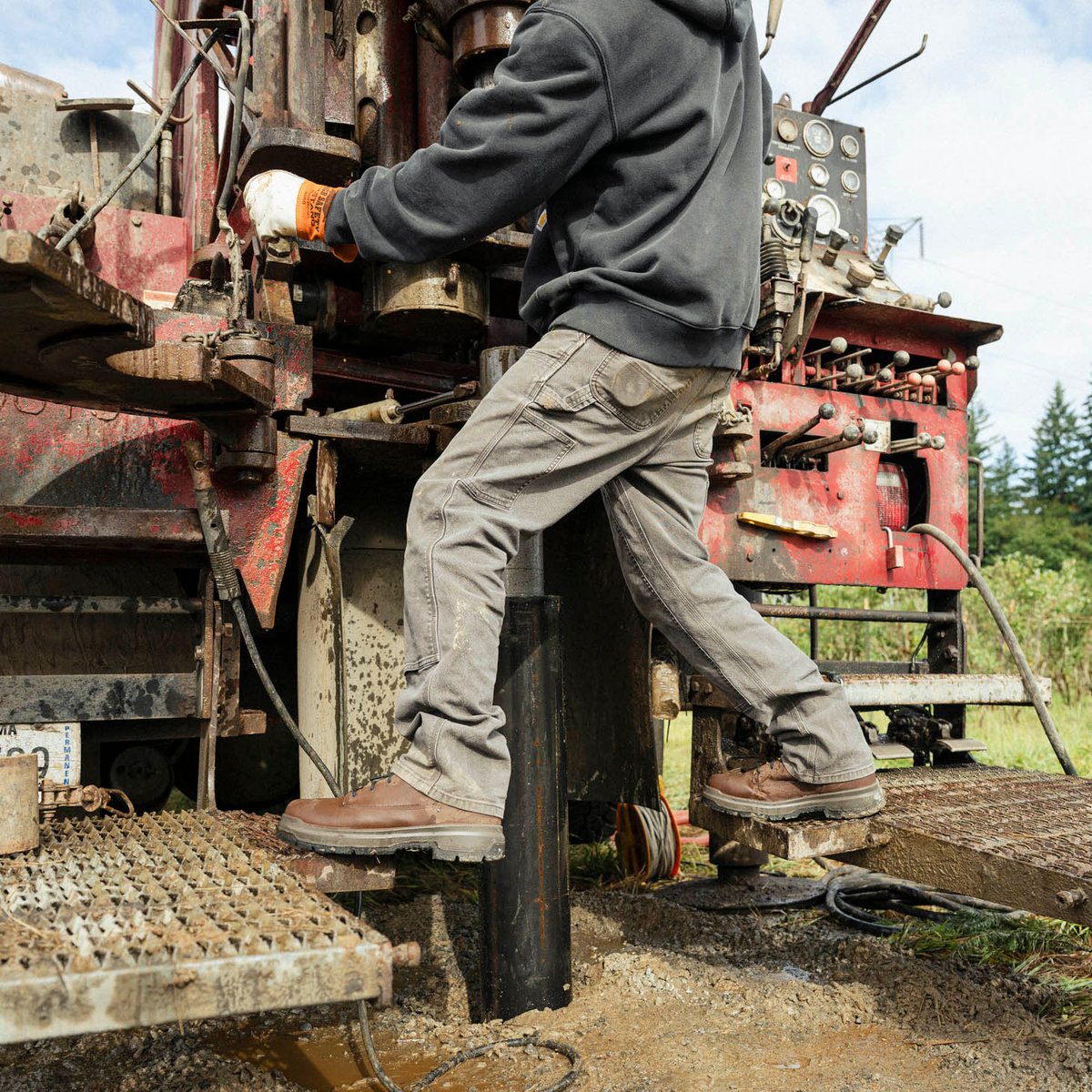 Ground Control 6" Brown Steel Toe / Danner