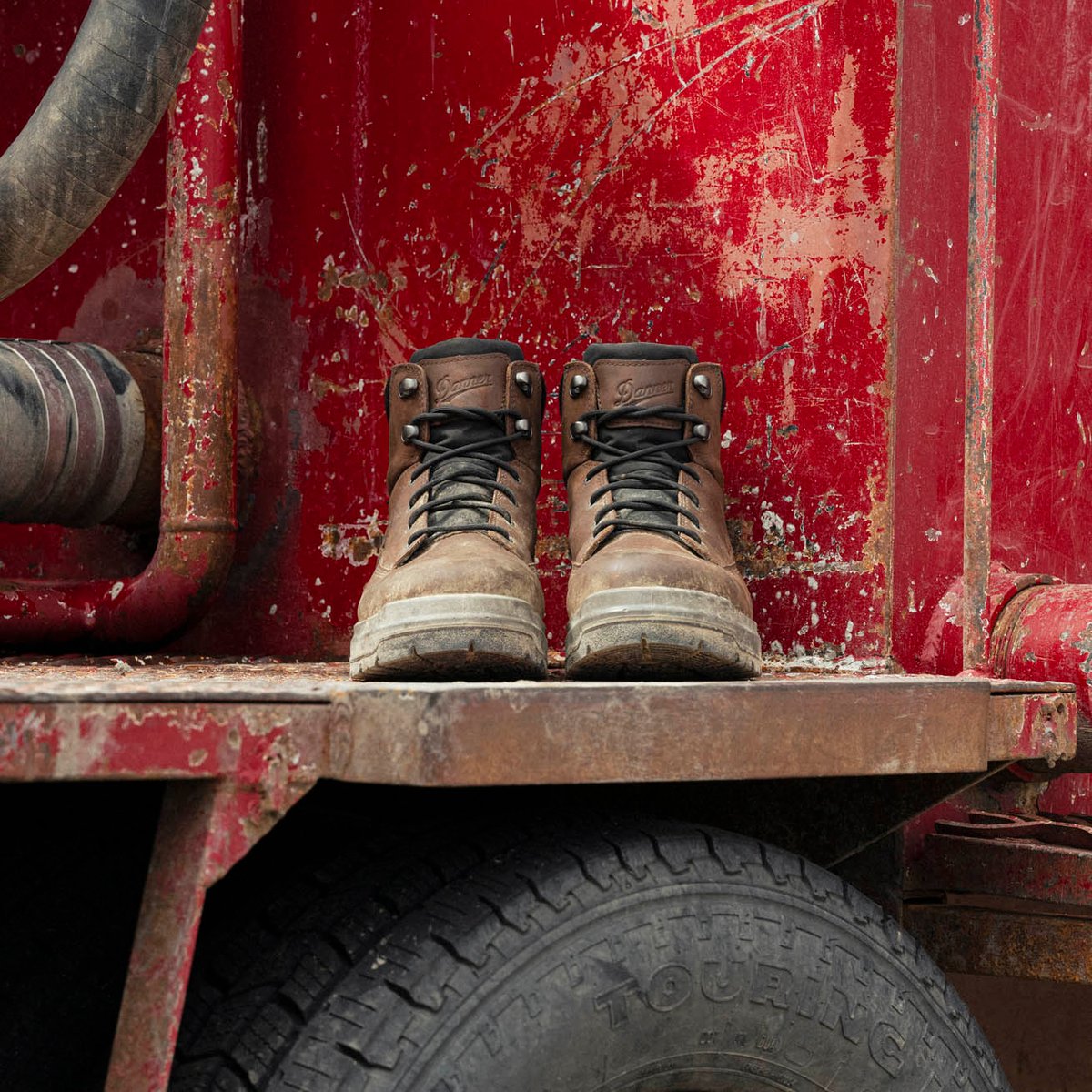 Ground Control 6" Brown Steel Toe / Danner