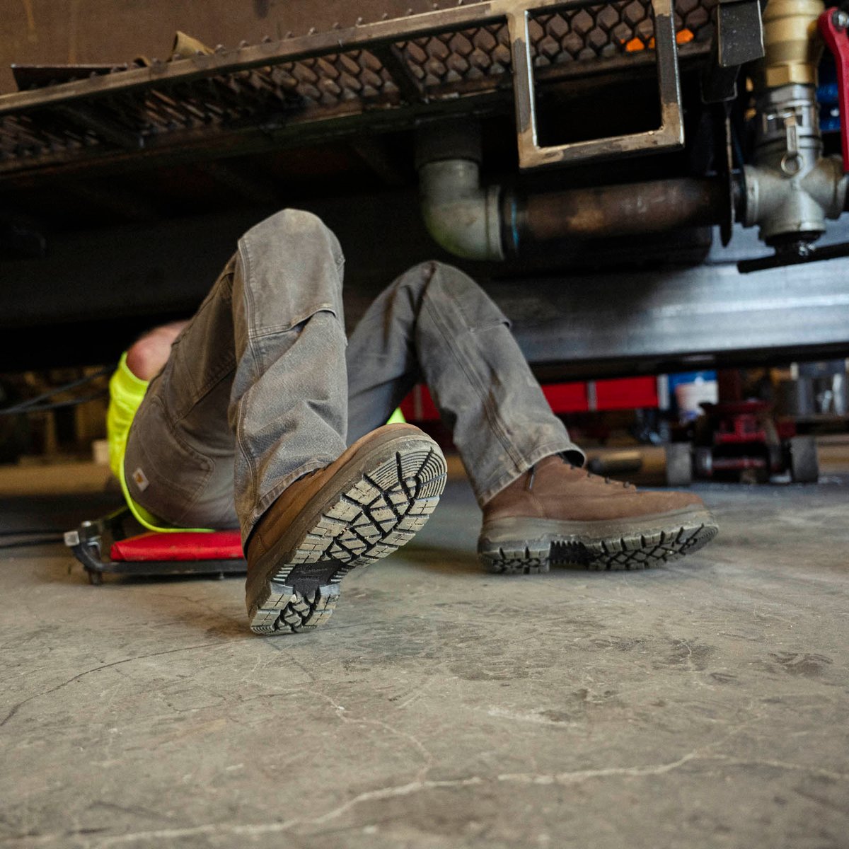 Ground Control 6" Brown Steel Toe / Danner