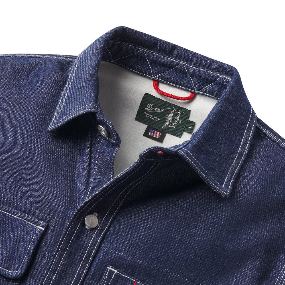 Larch Mt Denim Shirt Dark Wash Indigo / Danner