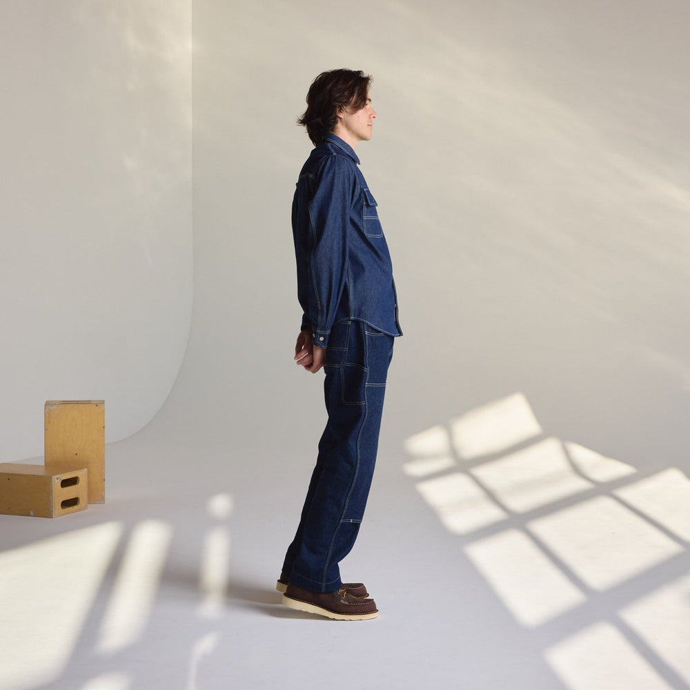 Larch Mt Denim Shirt Dark Wash Indigo / Danner