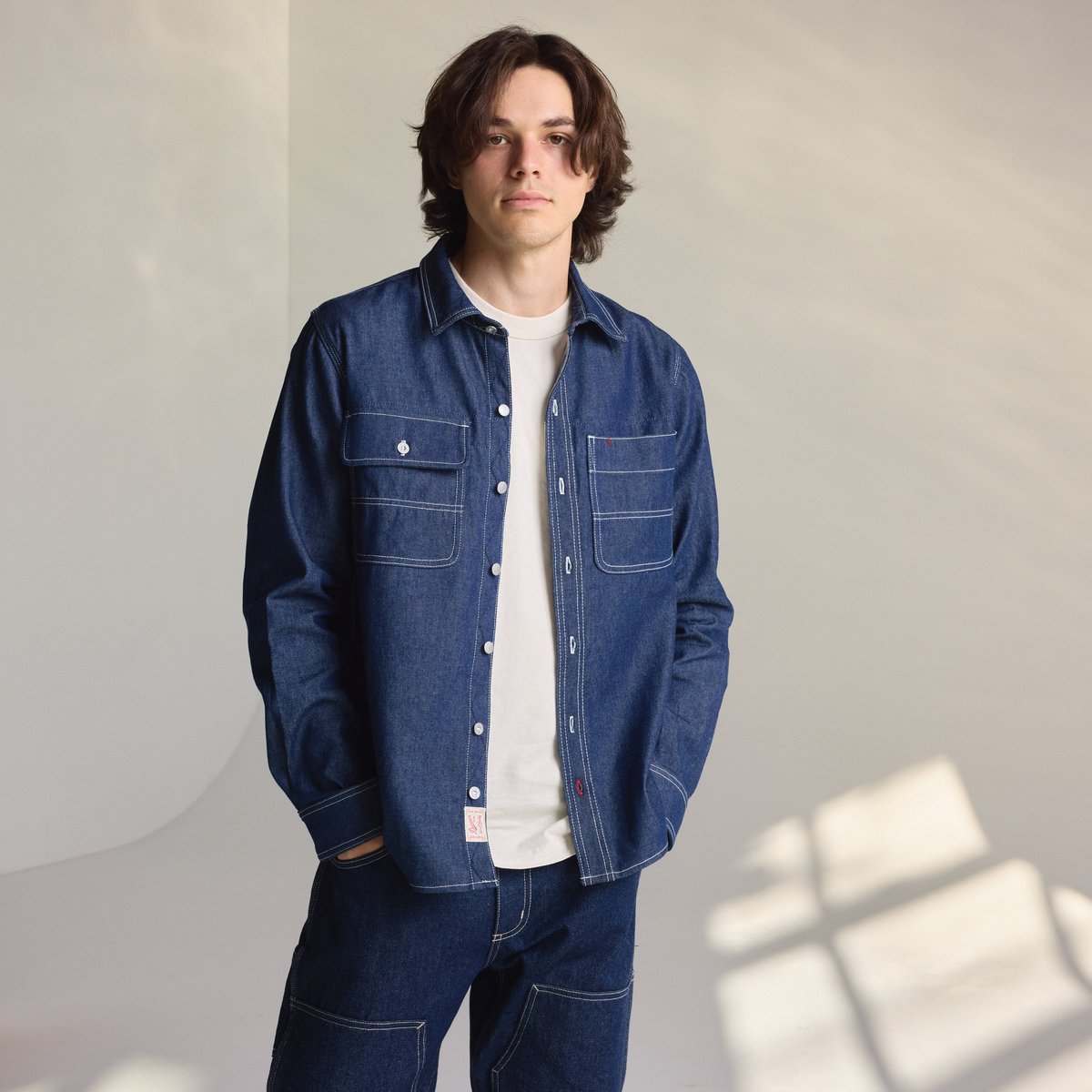 Larch Mt Denim Shirt Dark Wash Indigo / Danner