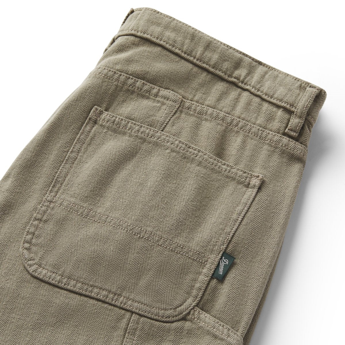 Kenton Double Knee Pants  Herringbone Dusty Olive / Danner
