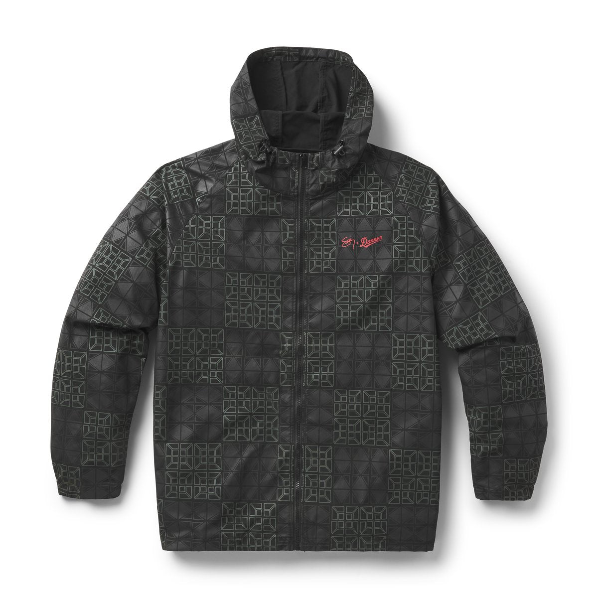 Sig Zane X Danner ʻŌnini Windbreaker Black/Green / Danner