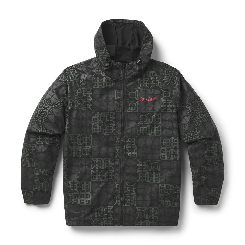 Sig Zane X Danner ʻŌnini Windbreaker Black/Green / Danner