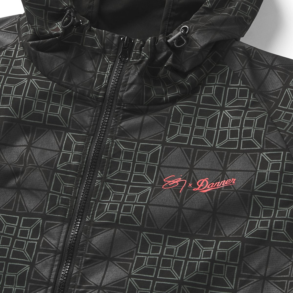 Sig Zane X Danner ʻŌnini Windbreaker Black/Green / Danner