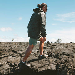 Sig Zane X Danner ʻŌnini Windbreaker Black/Green / Danner