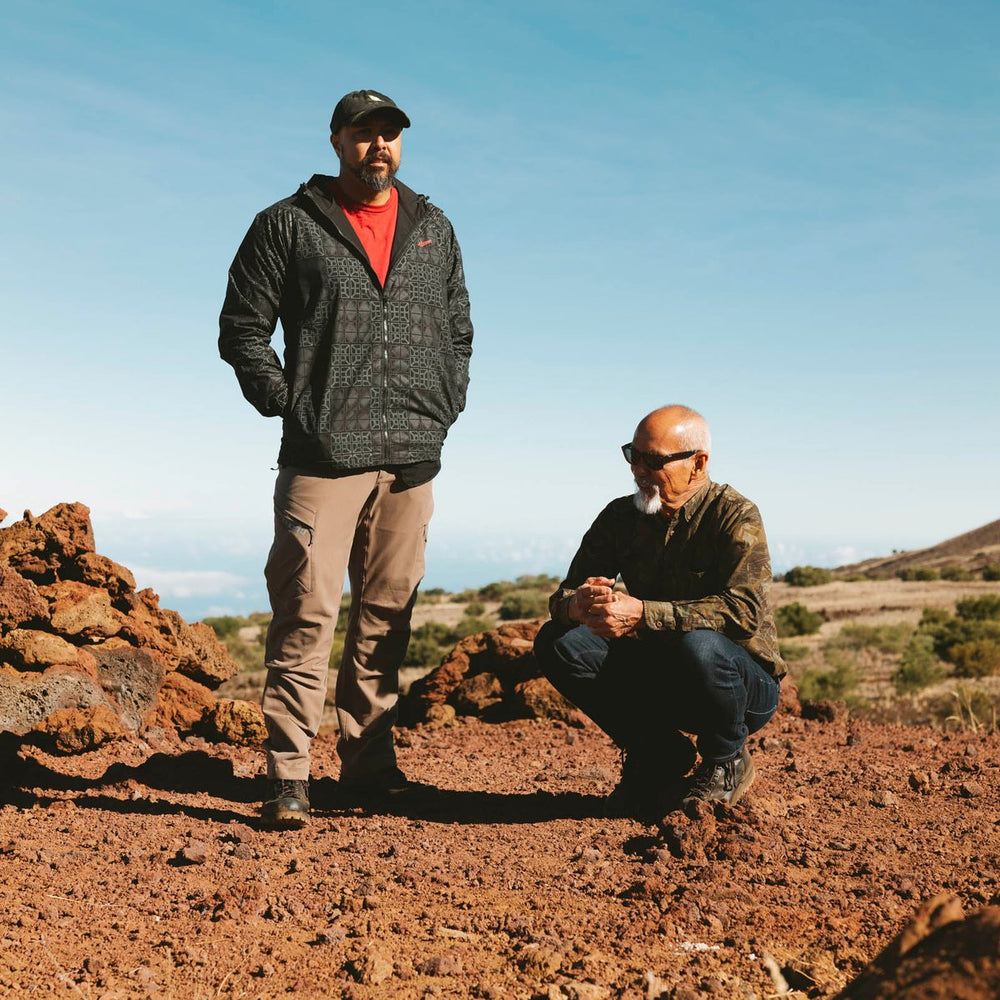 Sig Zane X Danner ʻŌnini Windbreaker Black/Green / Danner