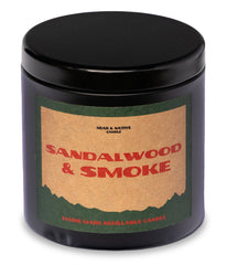 Near & Native Candle 10oz Sandlewood & Smoke / Danner