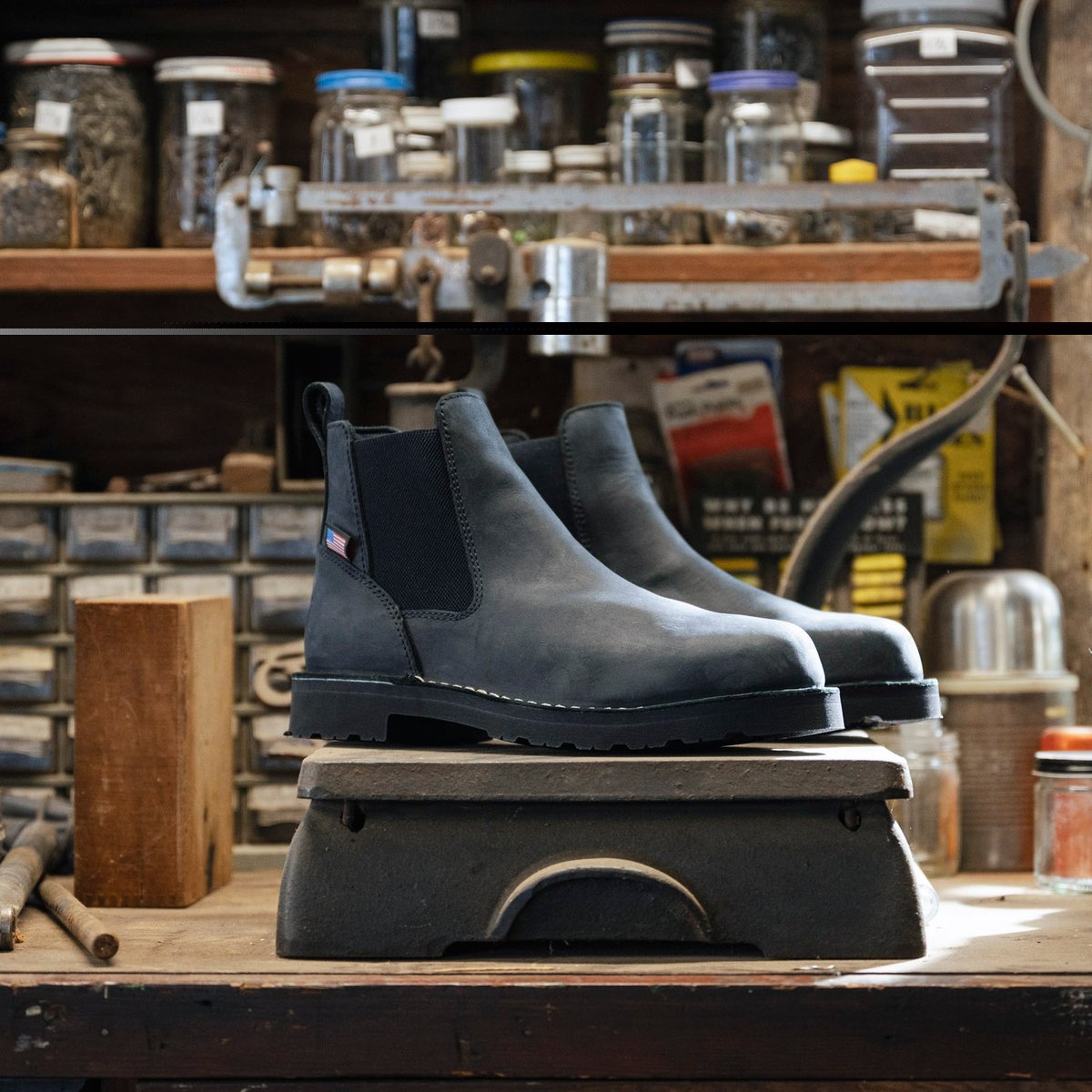 Bull Run Chelsea 6" Black / Danner