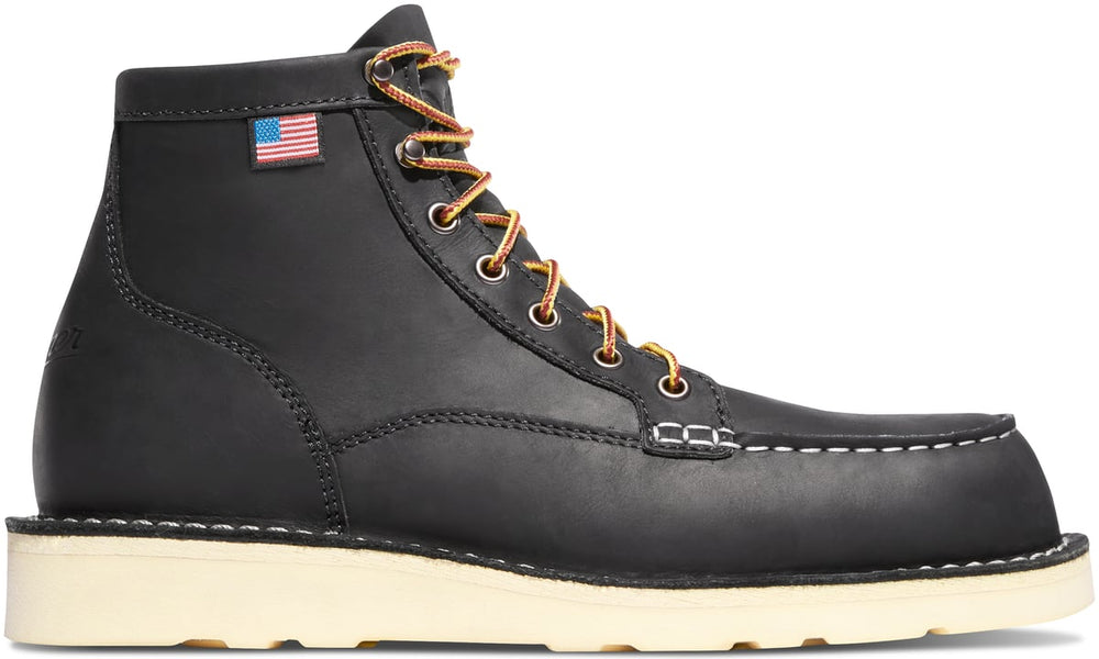 Bull Run Moc Toe 6" Black / Danner