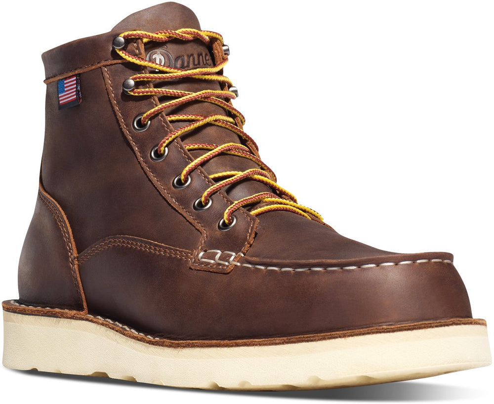 Bull Run Moc Toe 6" Brown Steel Toe / Danner