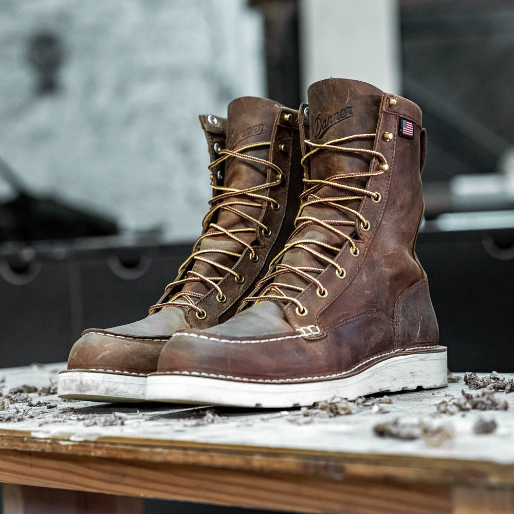 Bull Run Moc Toe 8" Tobacco / Danner