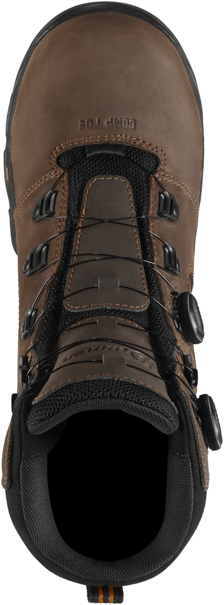 Vicious BOA 8" Brown/Orange Composite Toe (NMT) / Danner