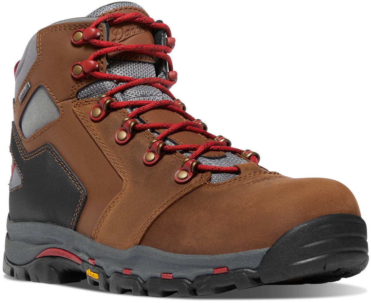 Vicious 4.5" Brown/Red Composite Toe (NMT) / Danner