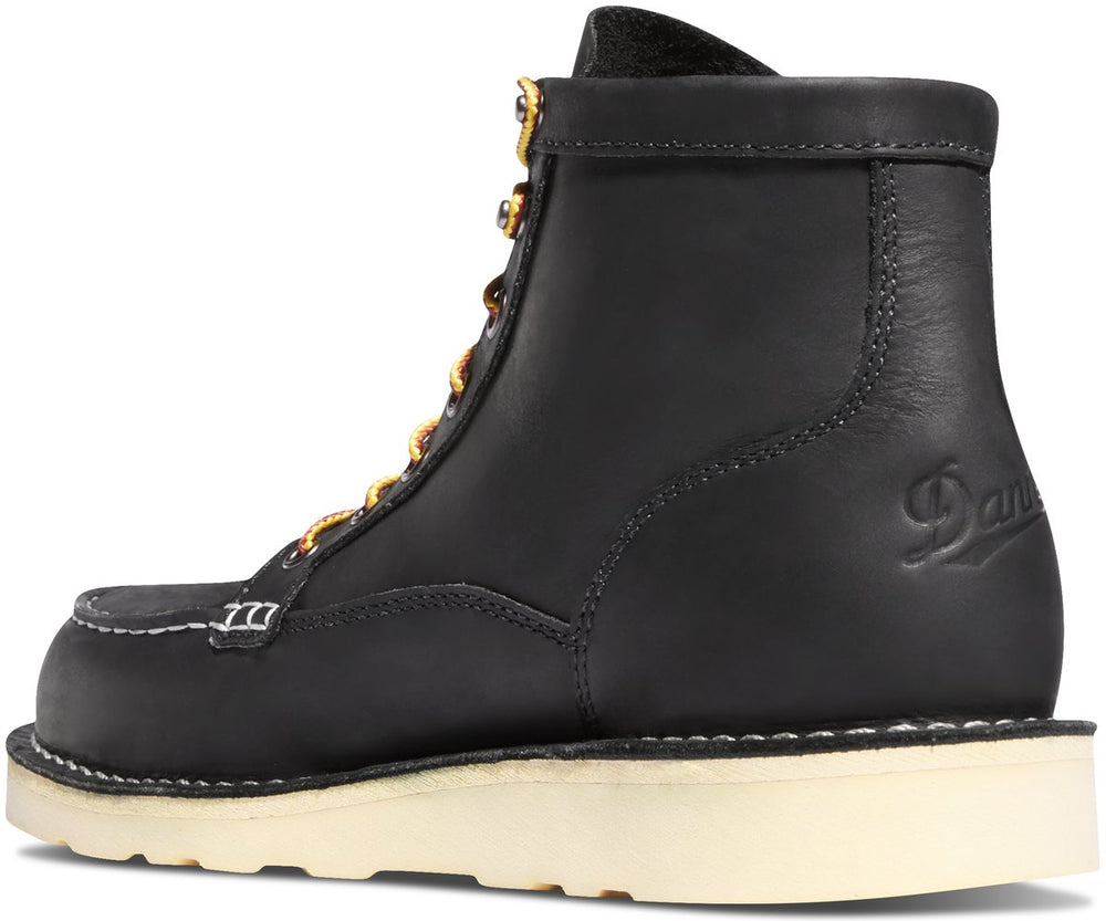 Bull Run Moc Toe 6" Black Steel Toe / Danner