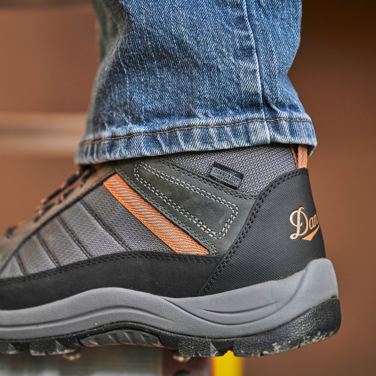 Riverside 4.5" Gray/Orange / Danner