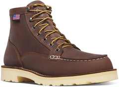 Bull Run Moc Toe 6" Brown - Heel - Steel Toe / Danner