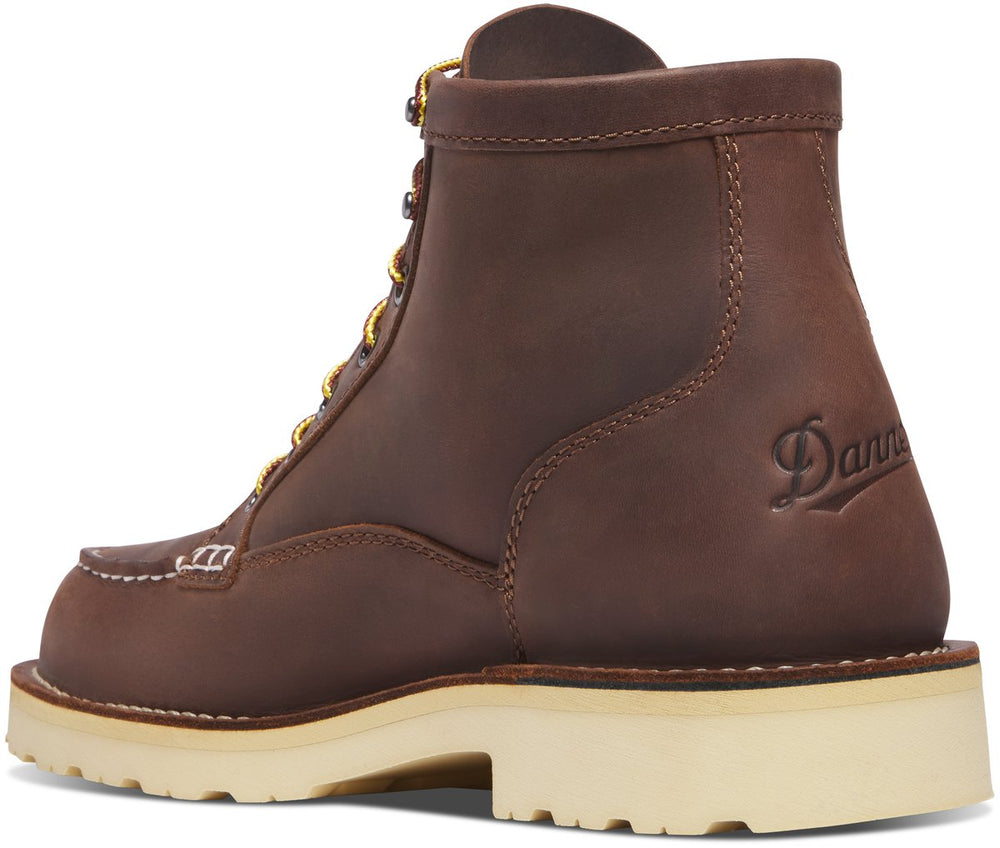 Bull Run Moc Toe 6" Brown - Heel - Steel Toe / Danner