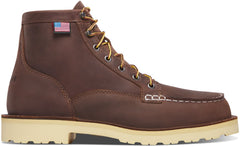 Bull Run Moc Toe 6" Brown - Heel / Danner
