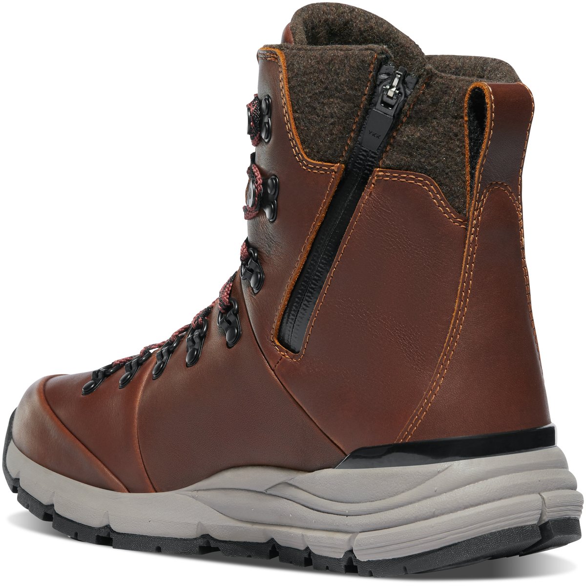 Arctic 600 Side-Zip  Roasted Pecan/Fired Brick Insulated 200G / Danner
