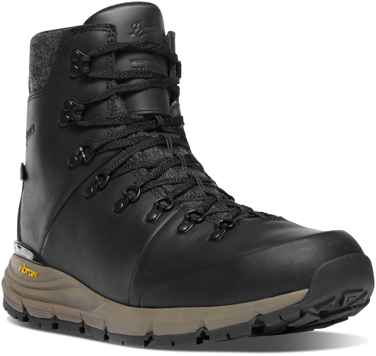 Arctic 600 Side-Zip Jet Black/Mojave Insulated 200G / Danner