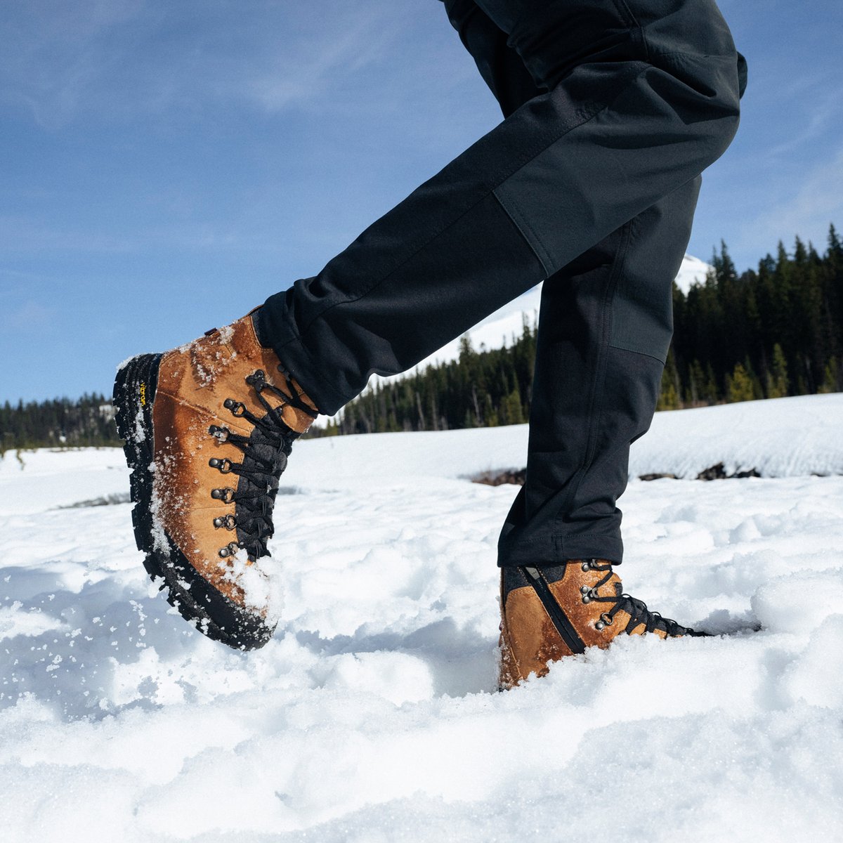 Arctic 600 Side-Zip Bone Brown/Jet Black 200G / Danner