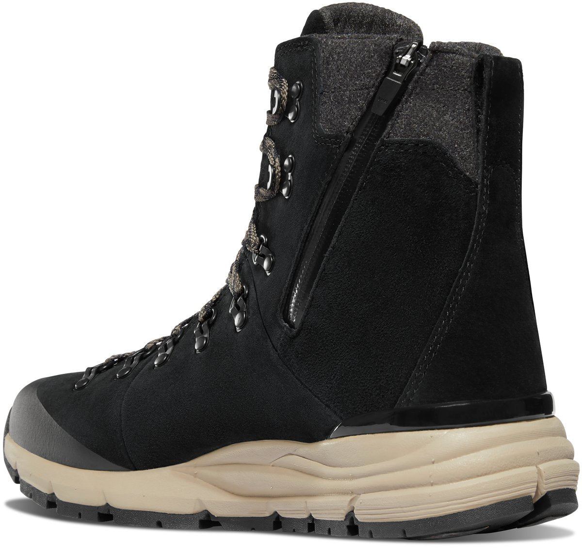 Arctic 600 Side-Zip Black/Brown Insulated 200G / Danner