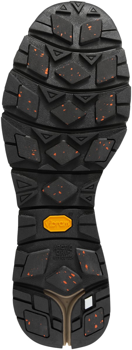 Arctic 600 Side-Zip Black/Brown Insulated 200G / Danner