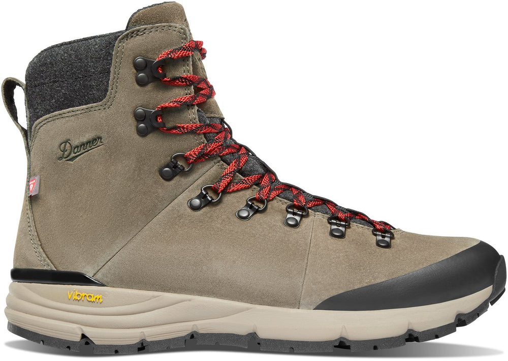 Arctic 600 Side-Zip Brown/Red Insulated 200G / Danner
