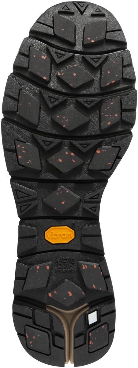 Arctic 600 Side-Zip Brown/Red Insulated 200G / Danner