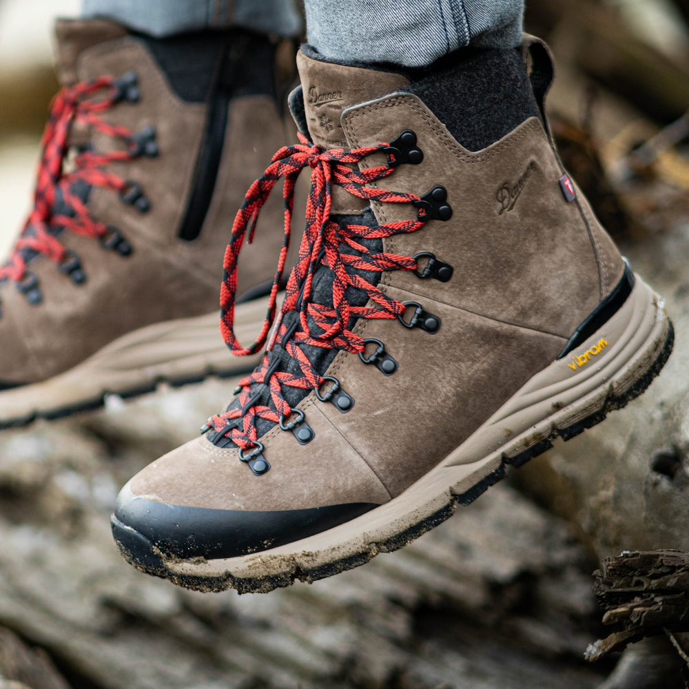 Arctic 600 Side-Zip Brown/Red Insulated 200G / Danner