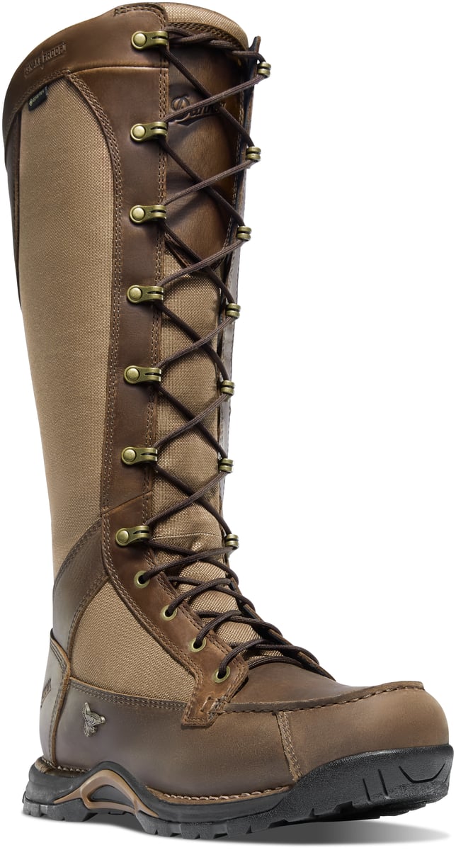 Sharptail Snake Boot Side-Zip 17" Dark Brown / Danner