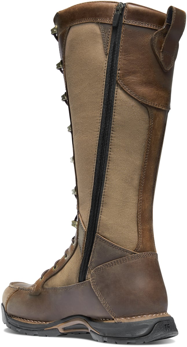 Sharptail Snake Boot Side-Zip 17" Dark Brown / Danner