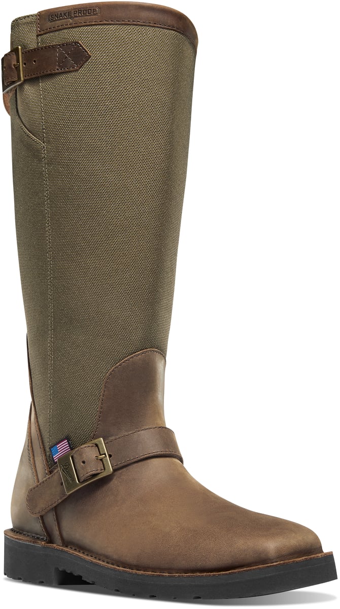 San Angelo Snake Boot Brown Square Toe / Danner