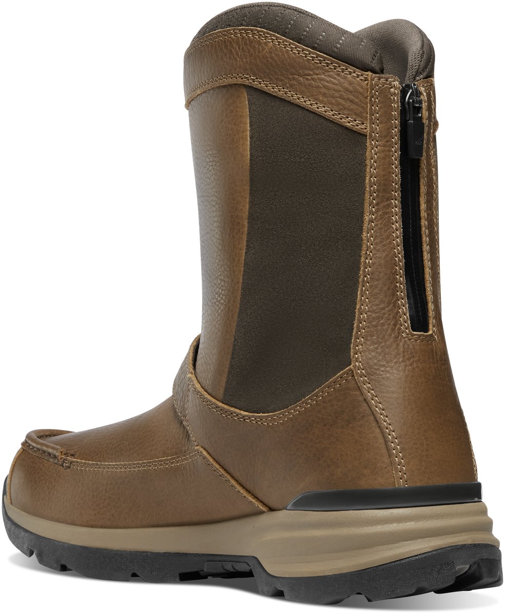 Recurve Moc Toe Rear-Zip Light Brown / Danner