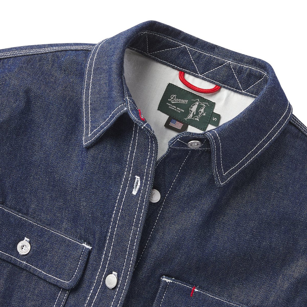 Larch Mt Denim Shirt Dark Wash Indigo / Danner