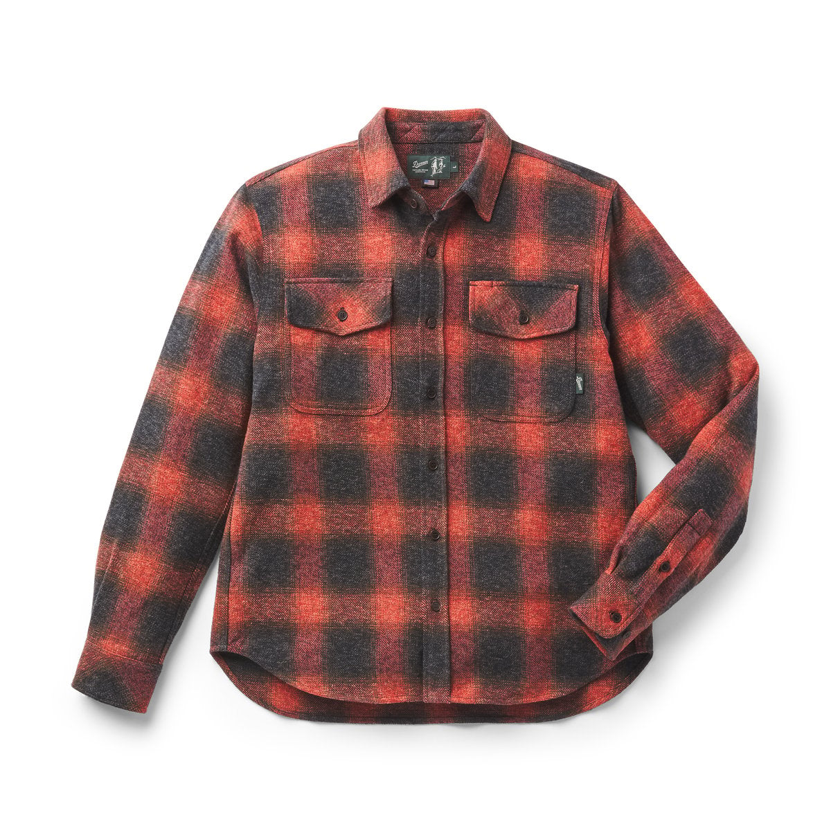Cedar Mill Cotton Flannel Shirt  Ombre Buffalo Plaid / Danner