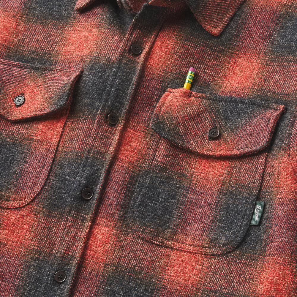 Cedar Mill Cotton Flannel Shirt  Ombre Buffalo Plaid / Danner