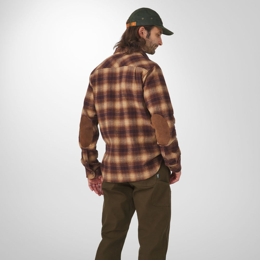 Cedar Mill Cotton Flannel Shirt  Espresso Plaid / Danner