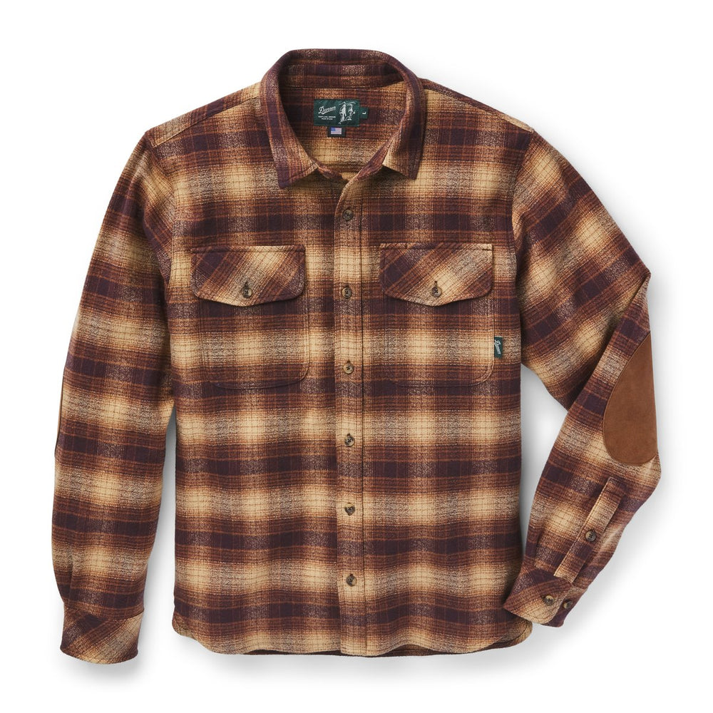 Cedar Mill Cotton Flannel Shirt  Espresso Plaid / Danner