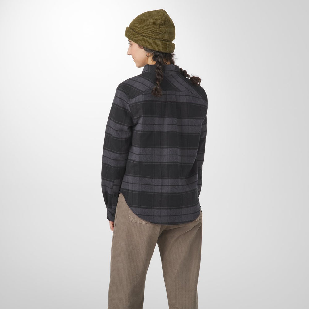 Sauvie Cotton Flannel Shirt  Black Plaid / Danner
