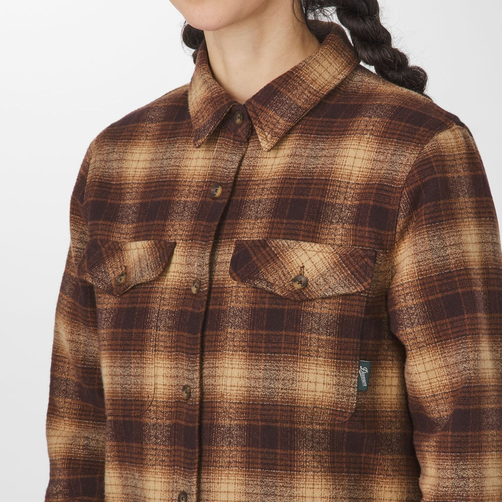 Sauvie Cotton Flannel Shirt  Espresso Plaid / Danner