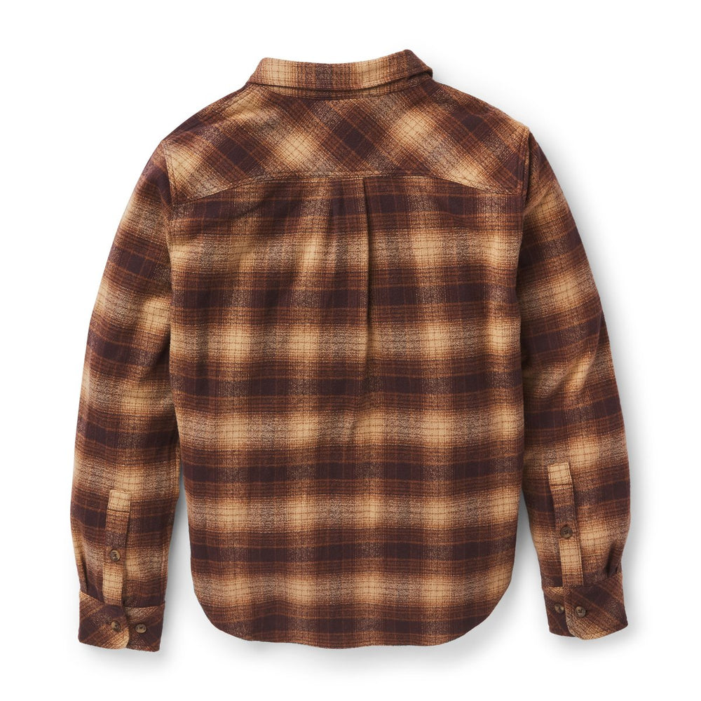 Sauvie Cotton Flannel Shirt  Espresso Plaid / Danner
