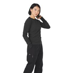 Santiam Waffle LS Tee Black / Danner