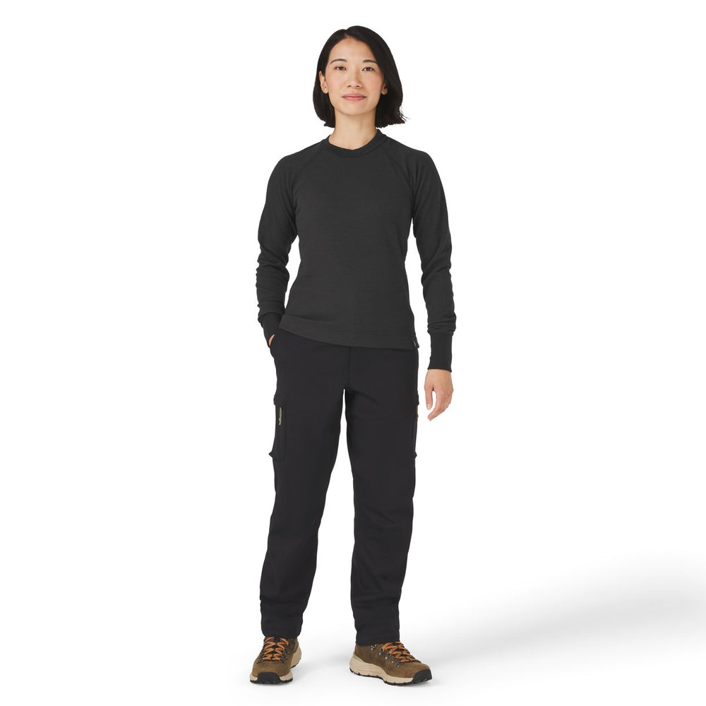 Santiam Waffle LS Tee Black / Danner