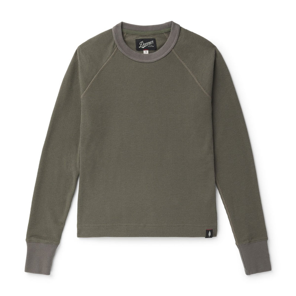 Santiam Waffle LS Tee Dusty Olive / Danner