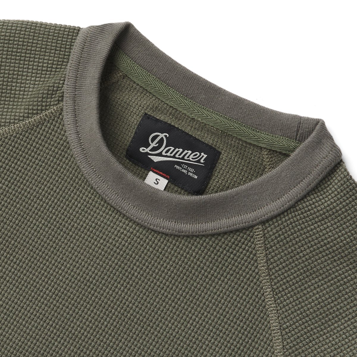 Santiam Waffle LS Tee Dusty Olive / Danner